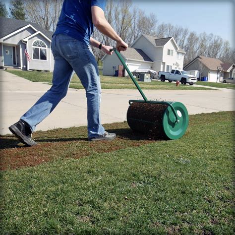 MULTIFUNCTIONAL SPREADER The peat moss spreader can break up the clumpy materials while tumbling, ensuring an even flow and spread of product on the lawn or garden. . Used peat moss spreader for sale
